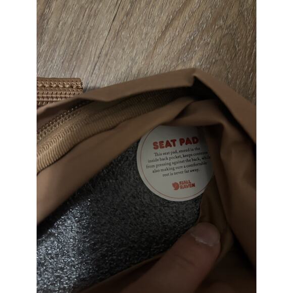 Fjallraven Kanken Mini Backpack Khaki Dust Open Box Unused main image 8
